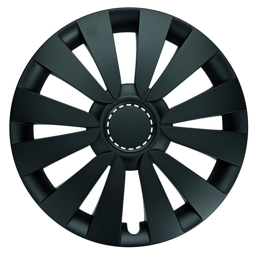 Radkappen silber - 4 Stück Sky Radzierblenden für Stahlfelgen 14-16 Zoll