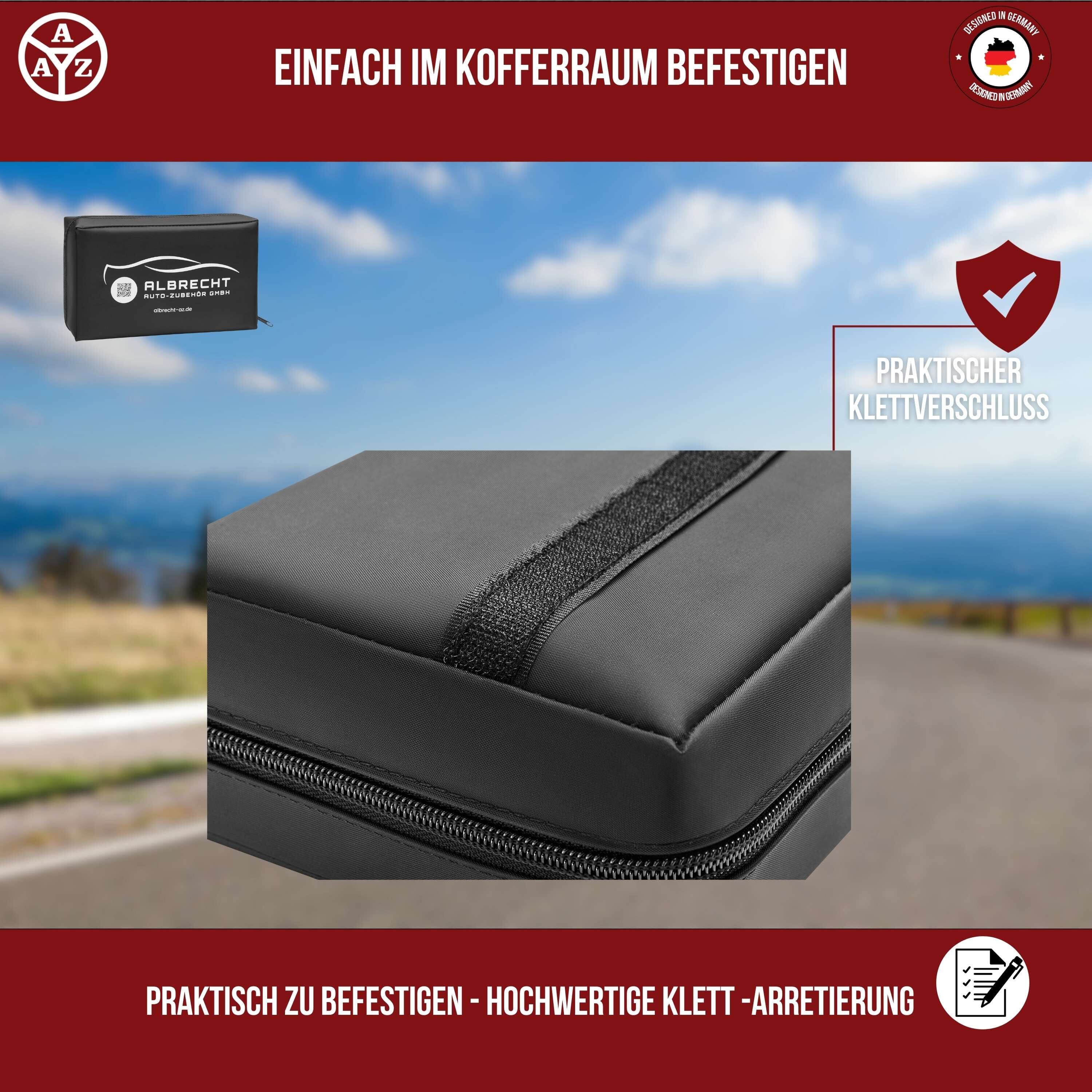 Verbandtasche PKW 2022 - DIN 13164:2022 Verbandkasten schwarz