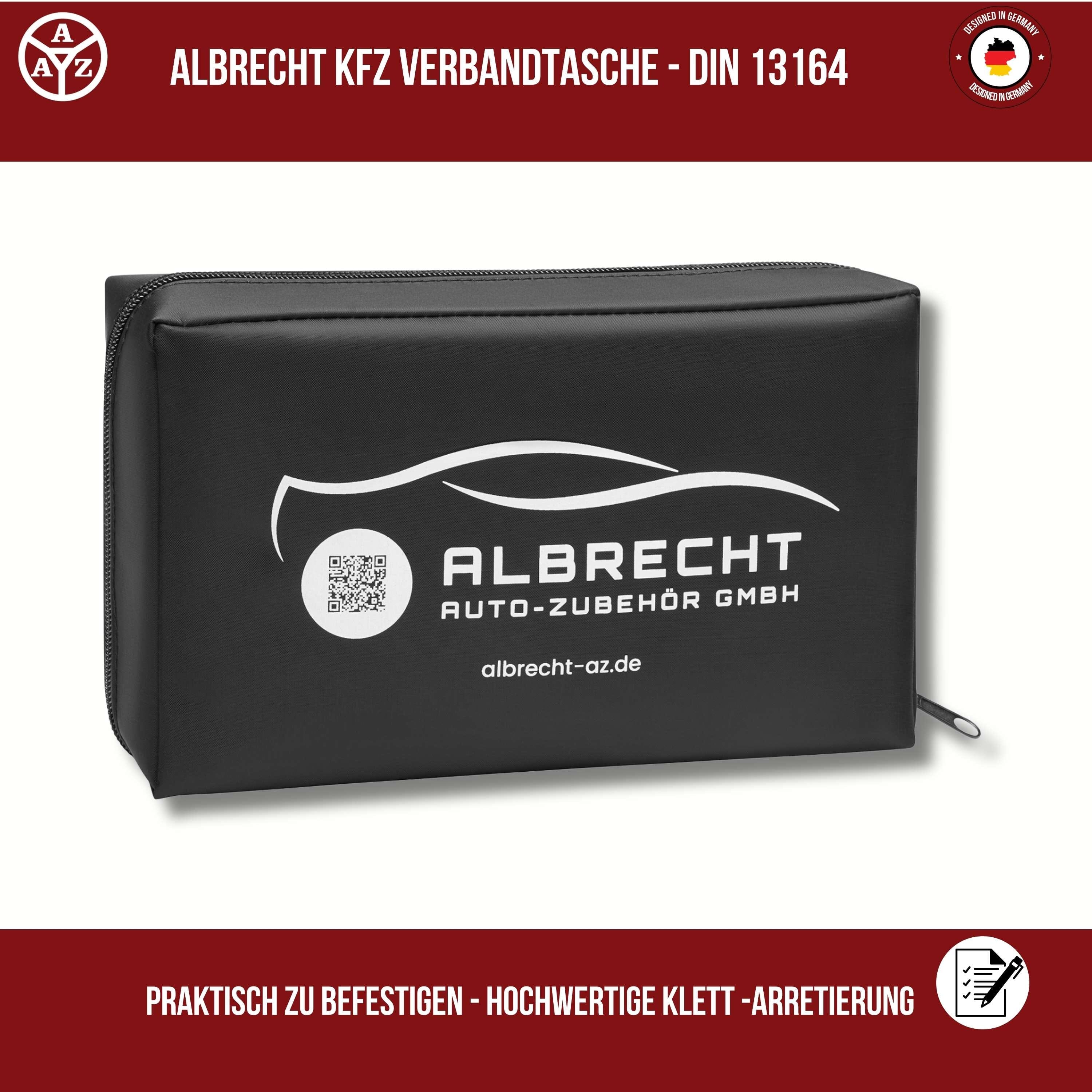 Verbandtasche PKW 2022 - DIN 13164:2022 Verbandkasten schwarz