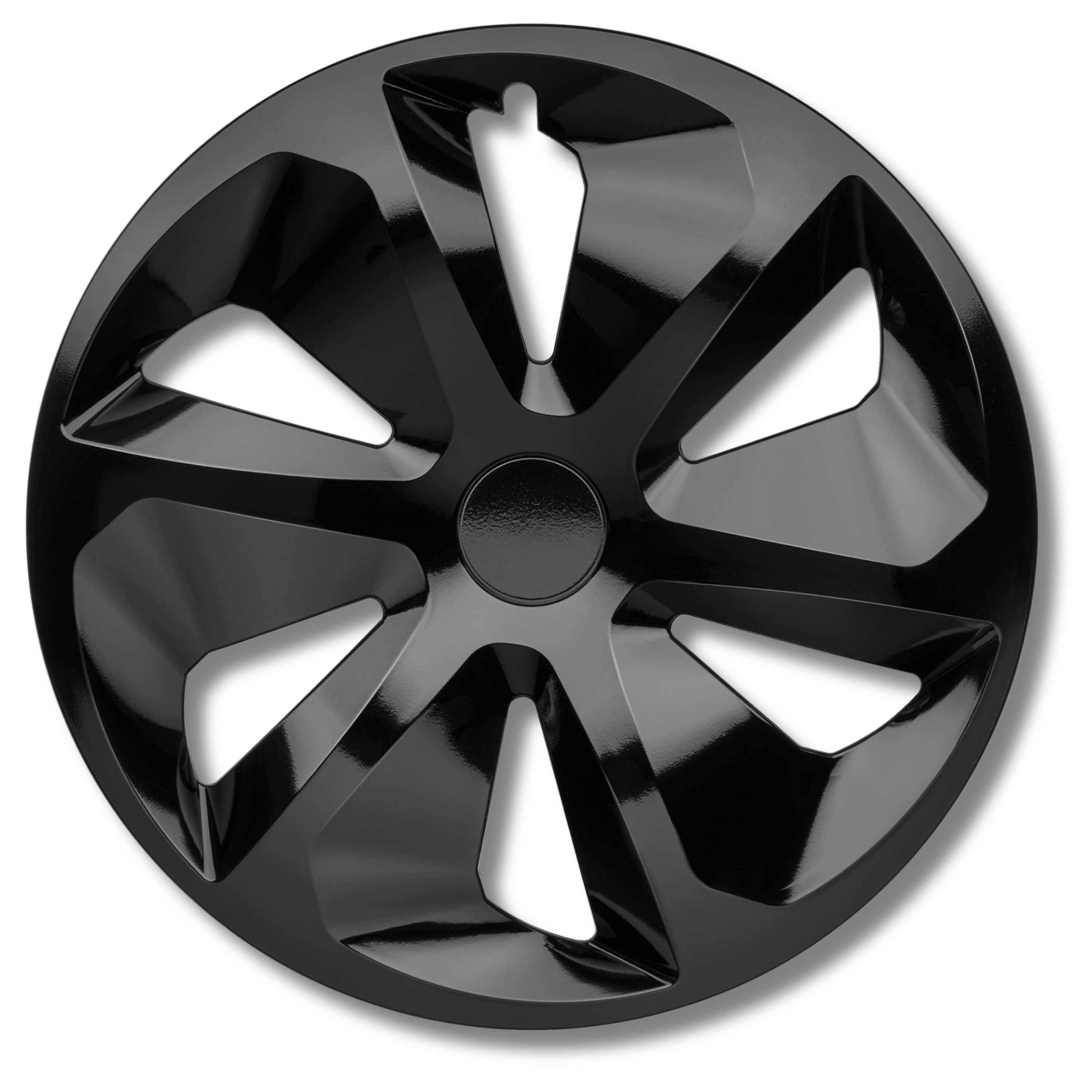 Storm Radkappen 13-16 Zoll – Schwarz & Silber Glänzend | Europas Bestseller