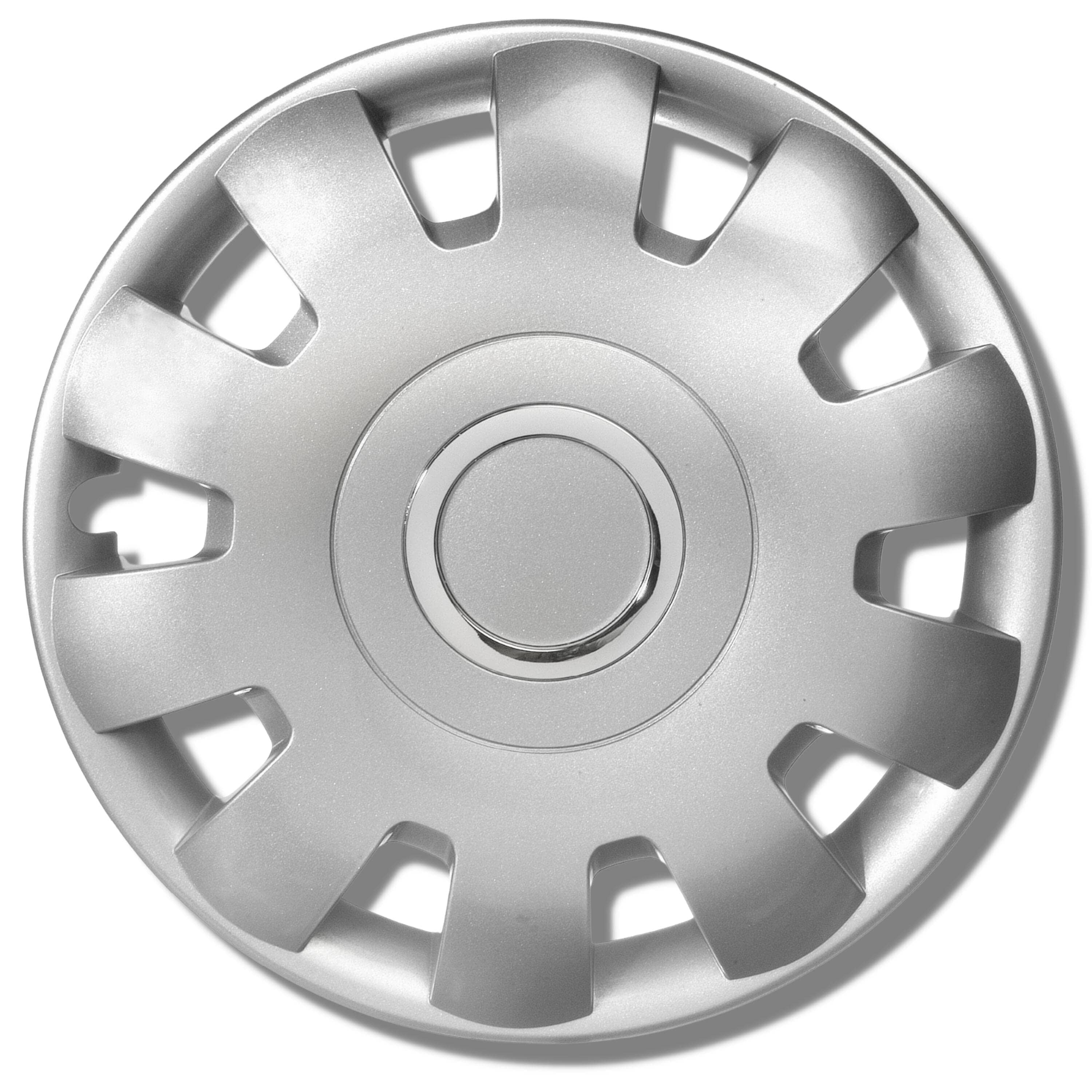 Kuglo hubcaps Malibu silver or black (4 pieces)